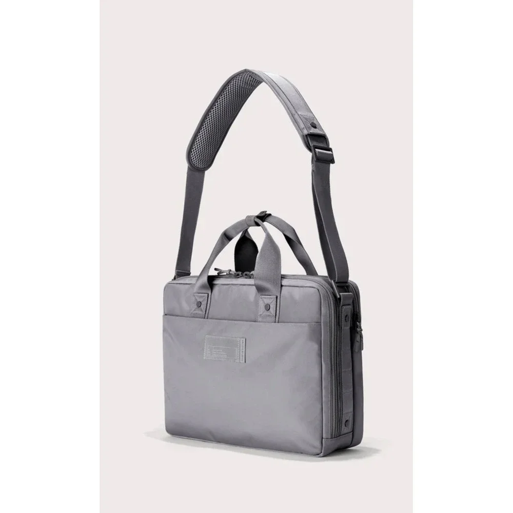 Dagne Dover Unisex Berlin Travel Brief Ash Grey Like New
